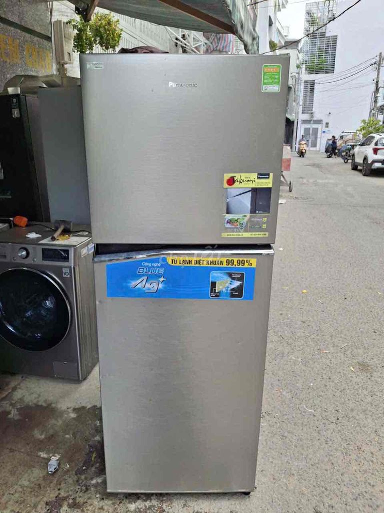 Tủ lạnh Panasonic Inverter 306L chạy tốt có ship. Mua bán Tủ lạnh tại Quận 7 Tp Hồ Chí Minh được đăng bởi Quí Vũ Official hình 1