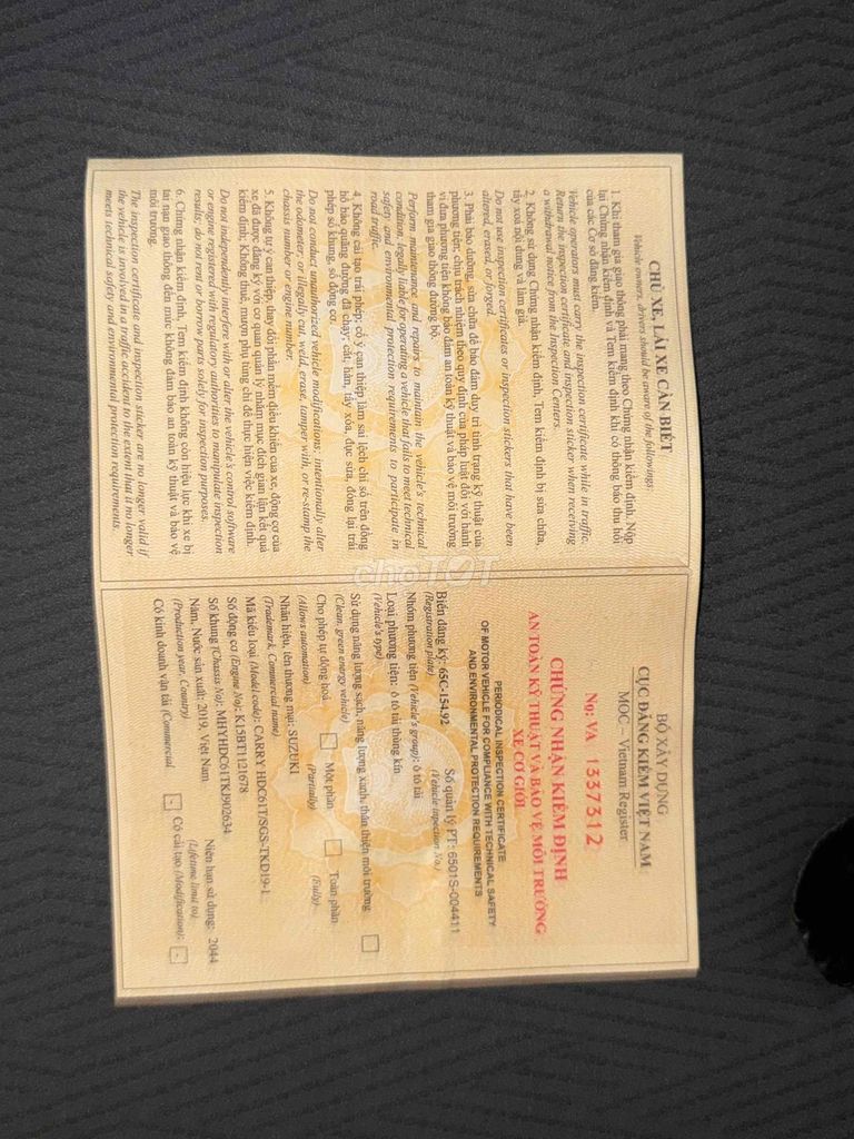 suzuki pro 2019.thùng kín,máy lạnh.kiểm mới. Mua bán Xe tải, xe ben tại Quận Ninh Kiều Cần Thơ được đăng bởi Nguyên sang hình 5