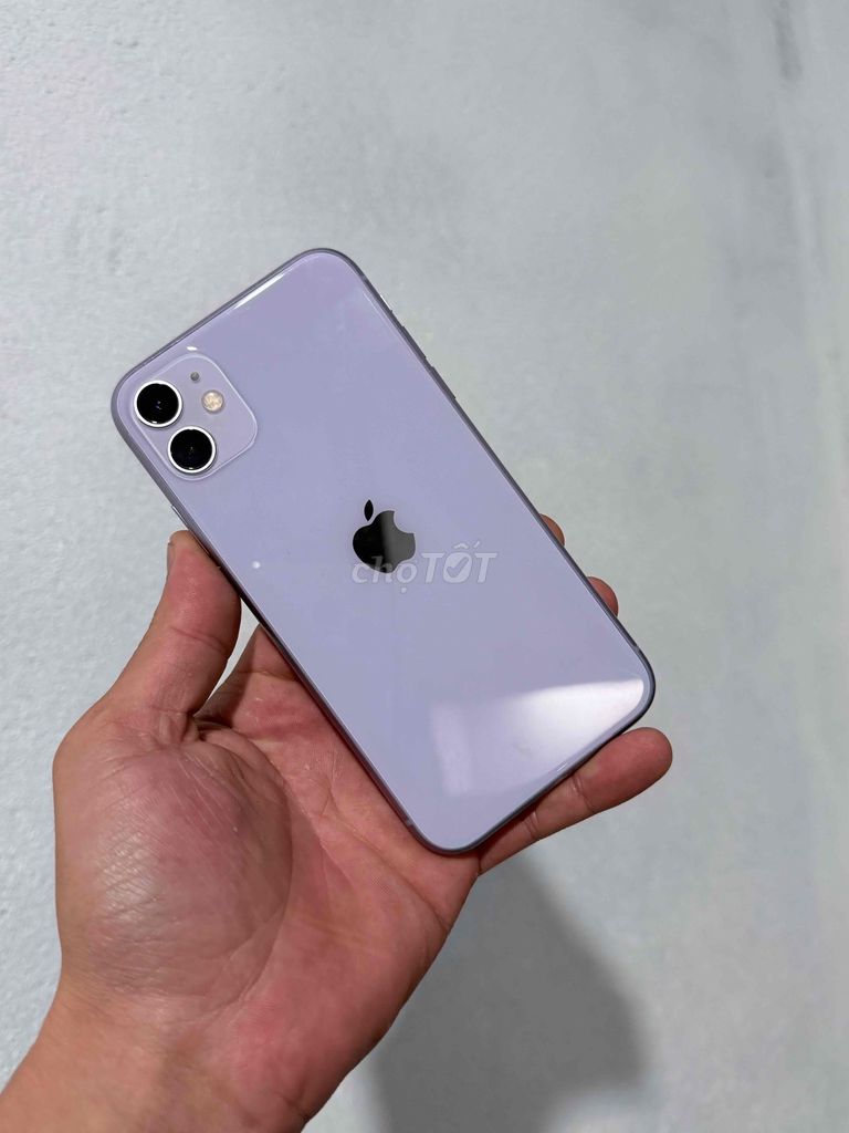 Apple iPhone 11 64GB Tím Đã thay pin. Mua bán Điện thoại tại Thành phố Đà Lạt Lâm Đồng được đăng bởi LỘC ĐÀ LẠT hình 1