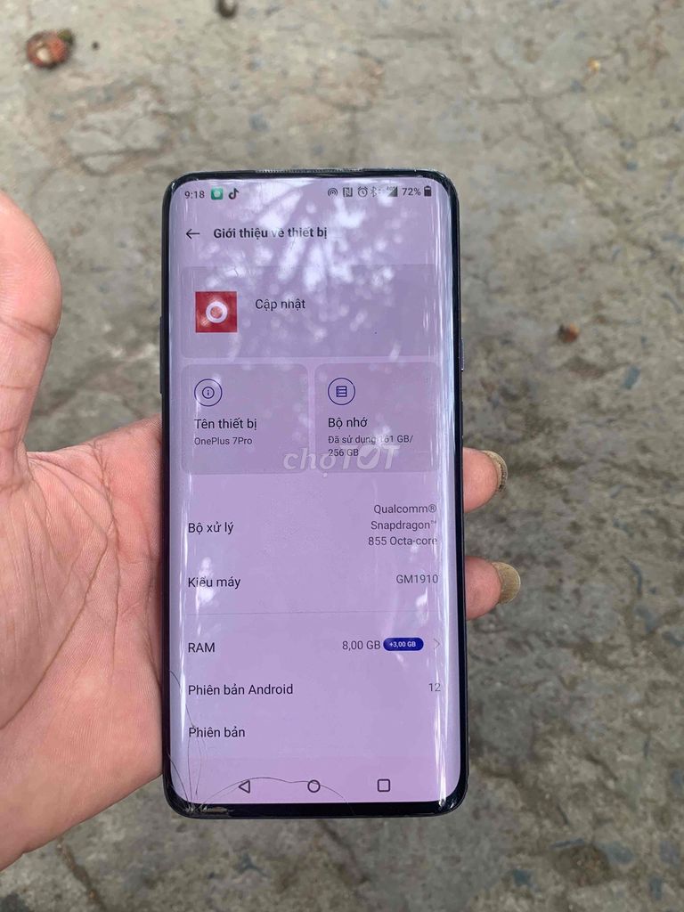 OnePlus 7 Pro 8GB/256GB Đen. Mua bán Điện thoại tại Quận Tân Phú Tp Hồ Chí Minh được đăng bởi nguyen Hoang Anh hình 1