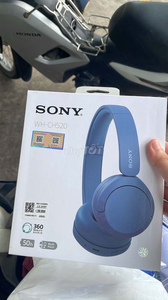 Tai nghe chụp tai Sony WH-CH520 Xanh. Mua bán Tivi, Âm thanh tại Thành phố Biên Hòa Đồng Nai được đăng bởi Đức Sơn Ngô hình 1