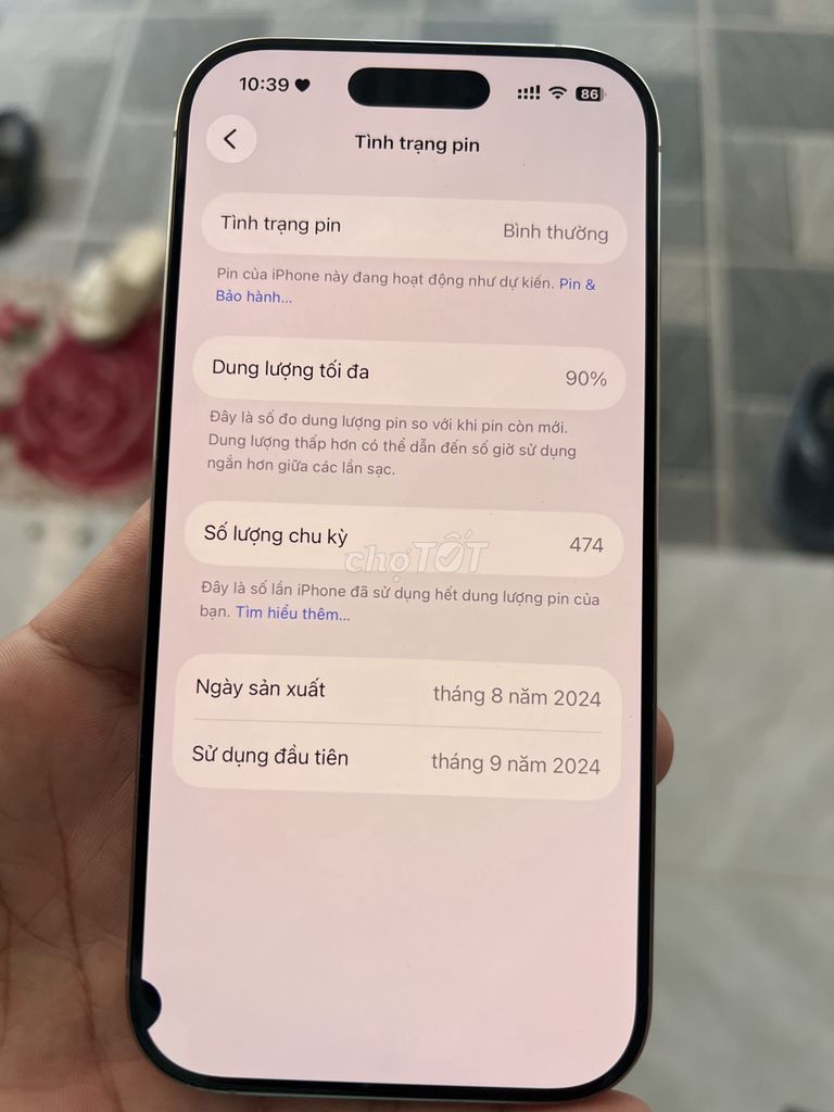 iPhone 16pro 512GB titan. Mua bán Điện thoại tại Thị xã Bến Cát Bình Dương được đăng bởi Tri hình 1
