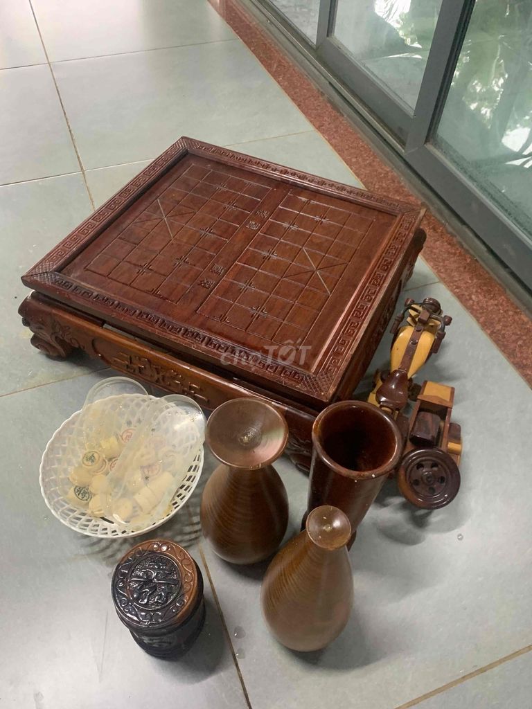 Bàn cờ tướng Gỗ màu Nâu. Mua bán Sở thích khác tại Thành phố Buôn Ma Thuột Đắk Lắk được đăng bởi hung hình 1