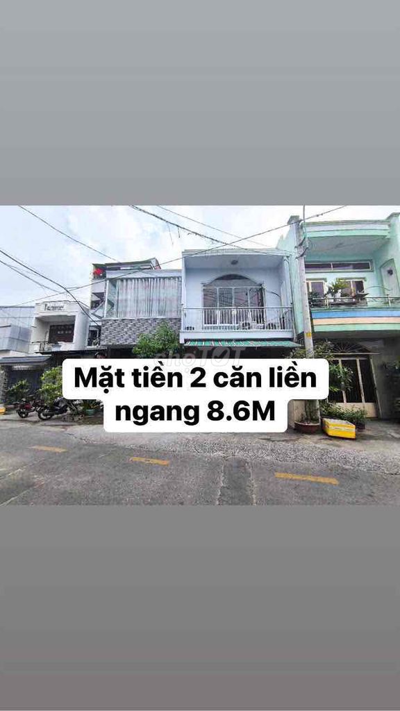 MẶT TIỀN KINH DOANH-NGANG 8.6M -NGAY LUỸ BÁN BÍCH-HOÀ BÌNH-GIÁP Q11