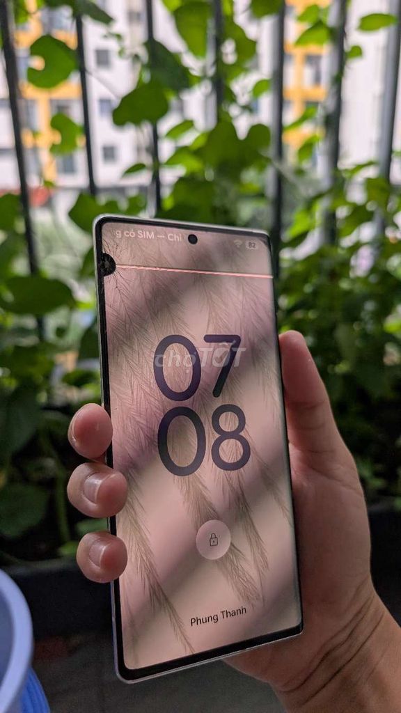Google Pixel 6 Pro 128GB Trắng Vỡ màn hình. Mua bán Điện thoại tại Thành phố Thuận An Bình Dương được đăng bởi Nguyễn Hoàng Huy hình 1