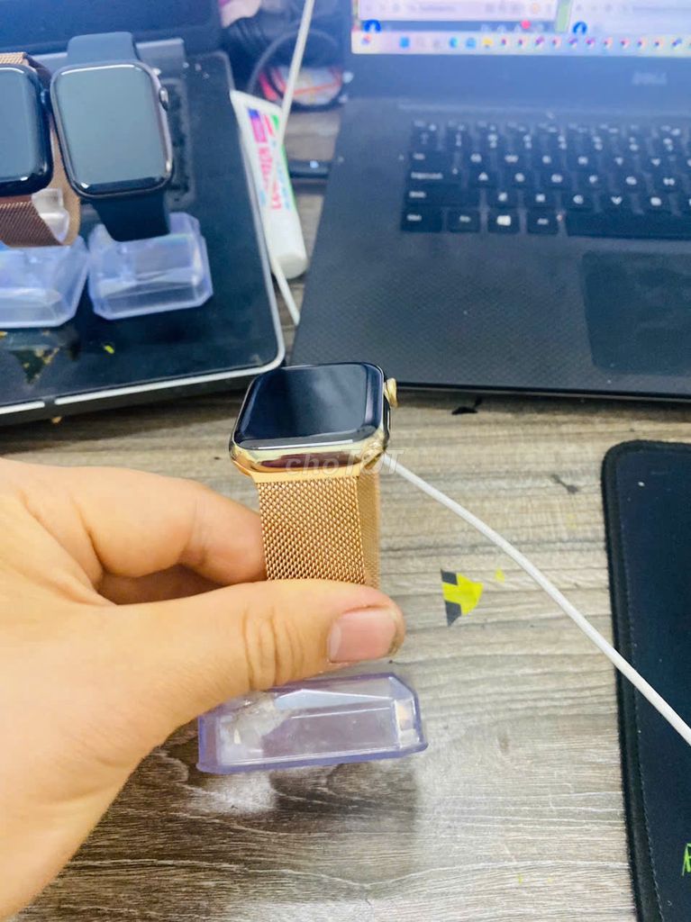 Apple watch  series  8  - 45 MM  bản  tháp vằng d