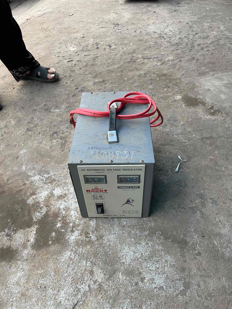 Ổn áp Robot 5 kVA Xám. Mua bán Đồ chuyên dụng, Giống nuôi trồng tại Quận Bình Thuỷ Cần Thơ được đăng bởi Nguyễn Thế Hùng hình 1