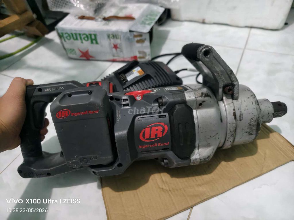 Máy siết bu lông Ingersoll Rand IQV20. Mua bán Đồ chuyên dụng, Giống nuôi trồng tại Thành phố Trà Vinh Trà Vinh được đăng bởi Thái Pt hình 1