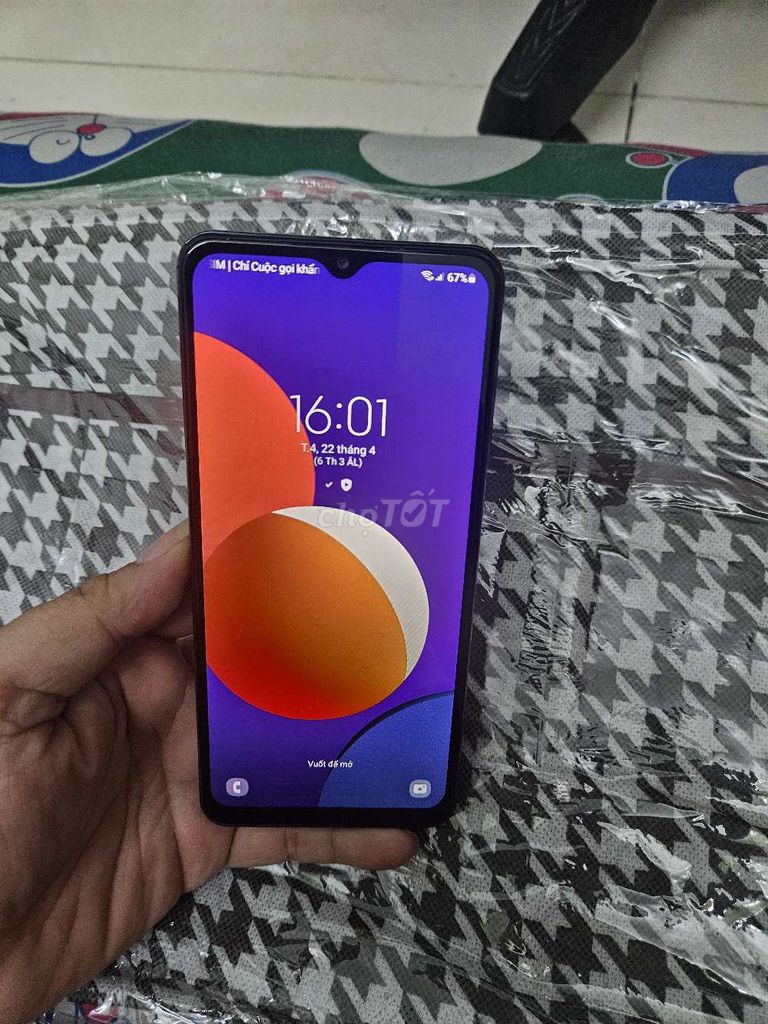 Samsung Galaxy M12 2sim ram 4gb rom 64GB. Mua bán Điện thoại tại Thành phố Thủ Đức Tp Hồ Chí Minh được đăng bởi binphone hình 1