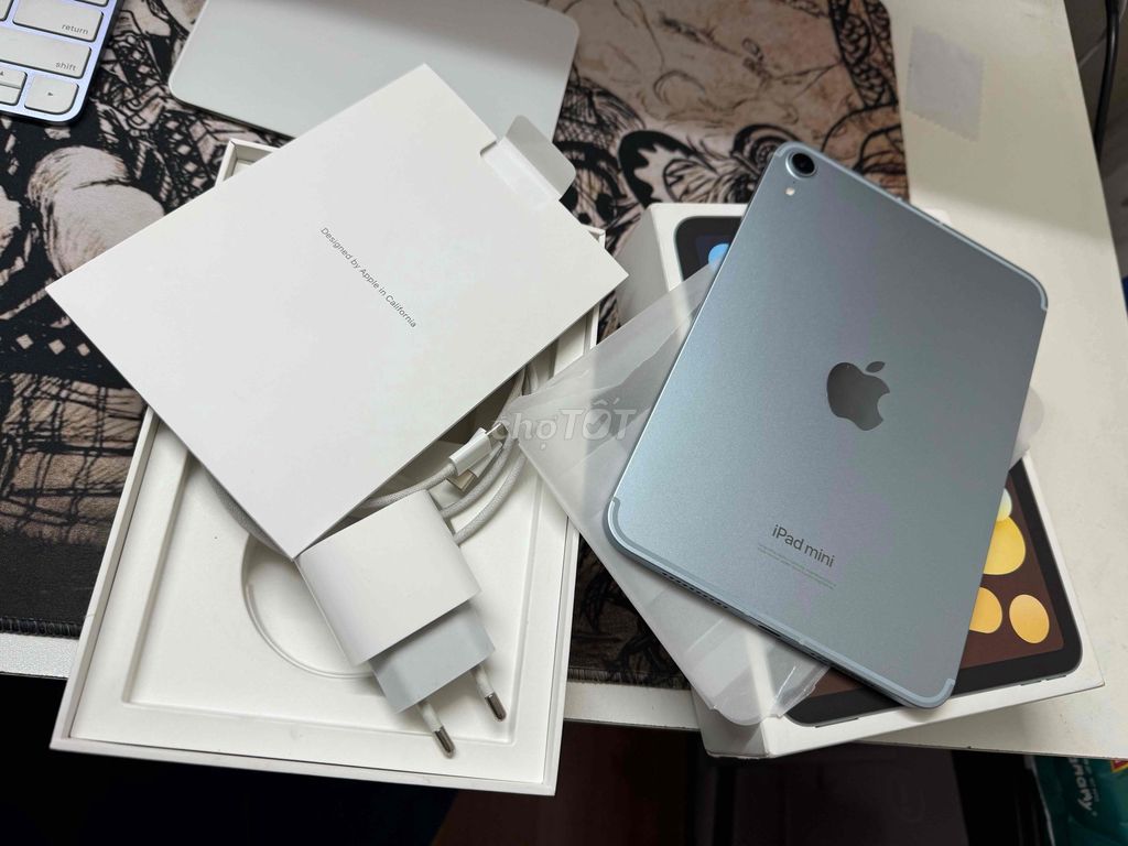 iPad mini 7 256G 5G chính hãng VN like new fullbox. Mua bán Máy tính bảng tại Quận Đống Đa Hà Nội được đăng bởi L K hình 1