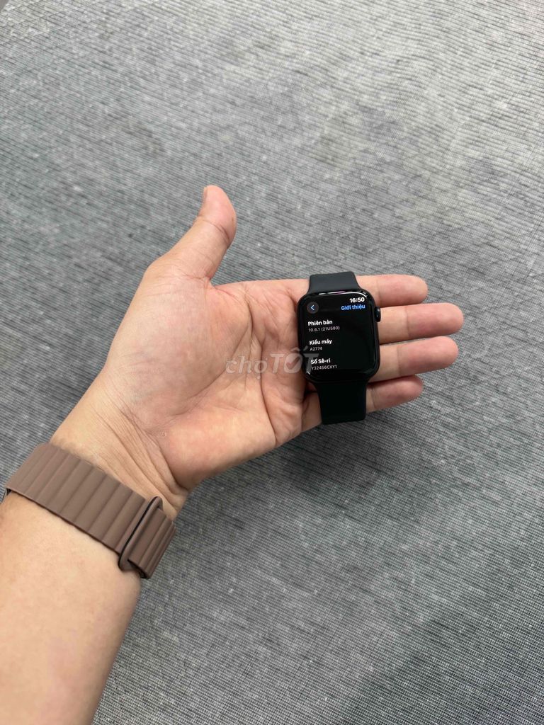 Apple Watch Series 8/45MM LTE Màu Midnight