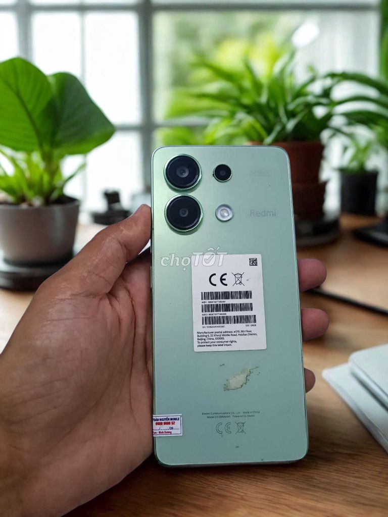Xiaomi Redmi Note 13 128GB Xanh. Mua bán Điện thoại tại Quận Gò Vấp Tp Hồ Chí Minh được đăng bởi AN MOBILE hình 1