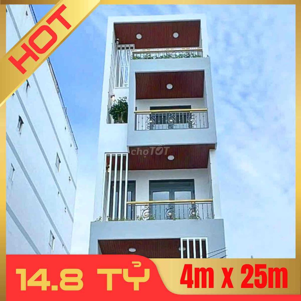 🌟BÁN NHÀ ĐẸP 4X25M CÓ THANG MÁY - LÝ PHỤC MAN, P, BÌNH THUẬN QUẬN 7