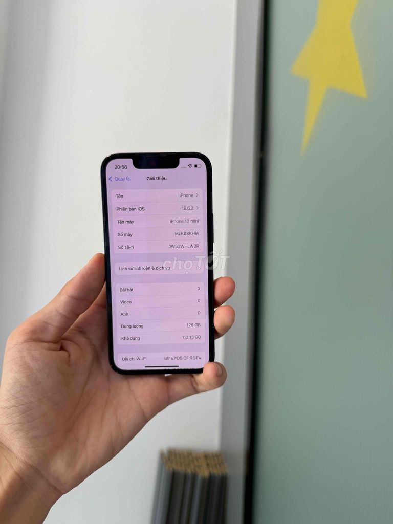 iPhone 13 mini 128GB Đen Đã dùng. Mua bán Điện thoại tại Quận Lê Chân Hải Phòng được đăng bởi Nghiêm Thượng Mobile hình 1