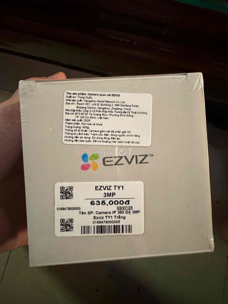 Camera an ninh EZVIZ TY1 Pro 2K. Mua bán Máy ảnh, Máy quay tại Quận Ngũ Hành Sơn Đà Nẵng được đăng bởi thịnh hình 1