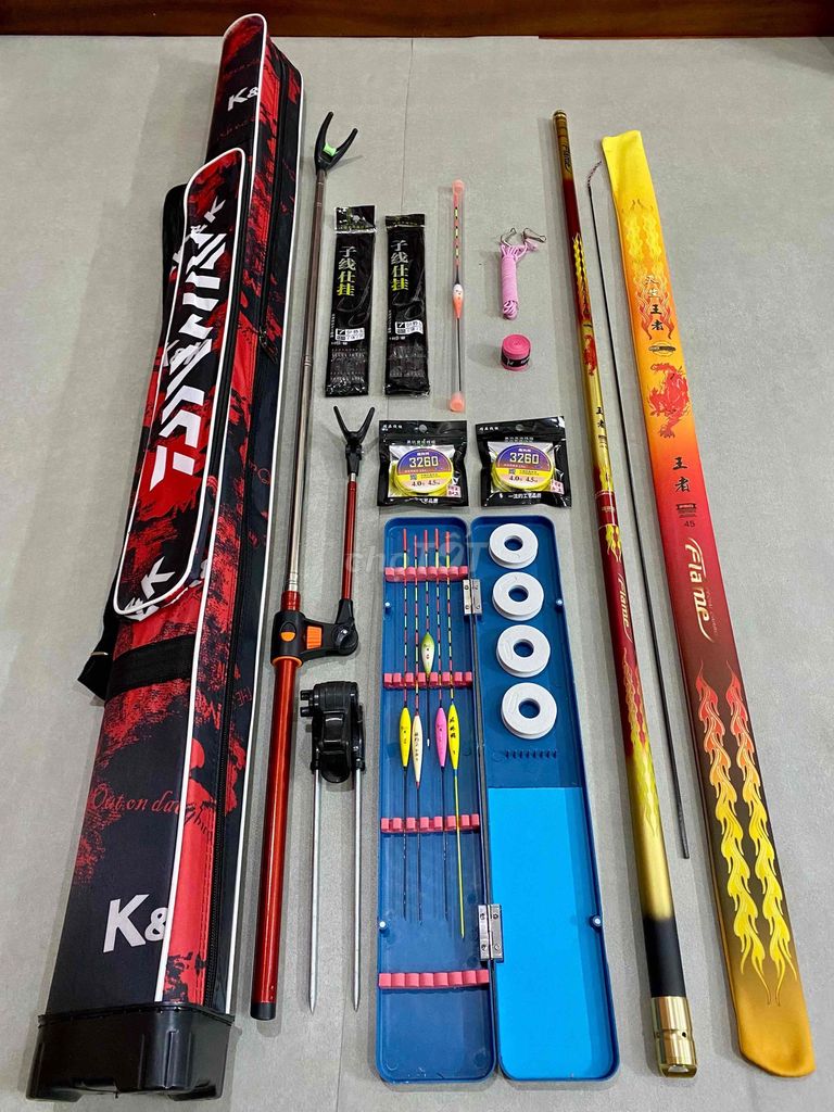 Cần câu cá Hoả Kỳ Lân 6H Carbon. Mua bán Đồ thể thao, Dã ngoại tại Huyện Phú Xuyên Hà Nội được đăng bởi NickCarter hình 1