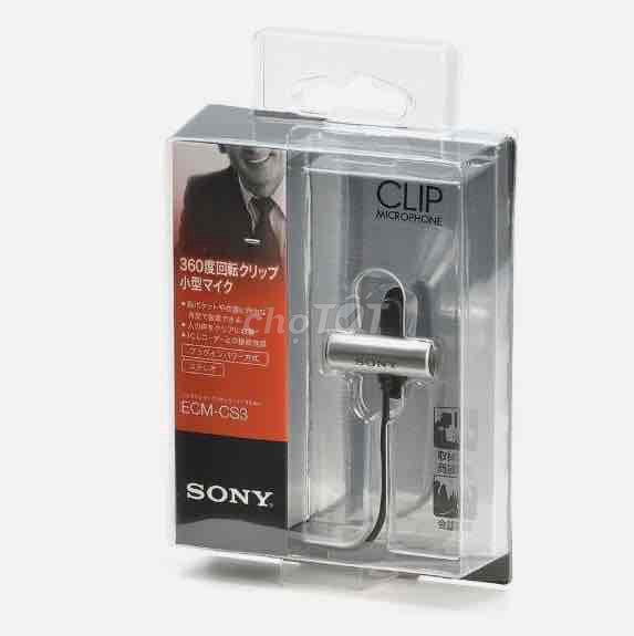 Micro cài áo Sony ECM-CS3 chống ồn như mới. Mua bán Máy ảnh, Máy quay tại Quận Đống Đa Hà Nội được đăng bởi Vũ hình 1