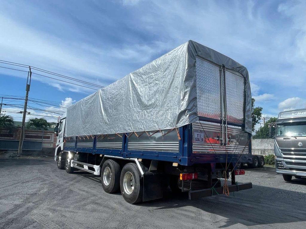Xe howo 4 chân MAX  Mui Bạt 350hp & 400hp. Mua bán Xe tải, xe ben tại Thành phố Biên Hòa Đồng Nai được đăng bởi Howo vimid hình 5