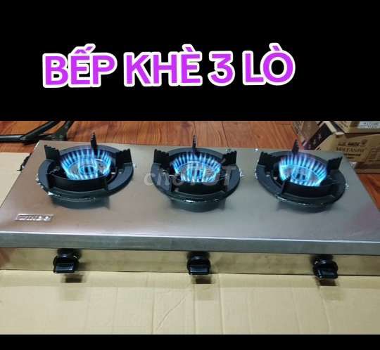 BẾP KHÈ 3 LÒ