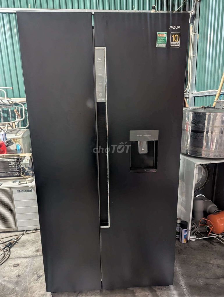 Tủ lạnh Aqua 557L inverter đá rơi - nước mát ngoài. Mua bán Tủ lạnh tại Quận Hoàng Mai Hà Nội được đăng bởi Duc Pham hình 1