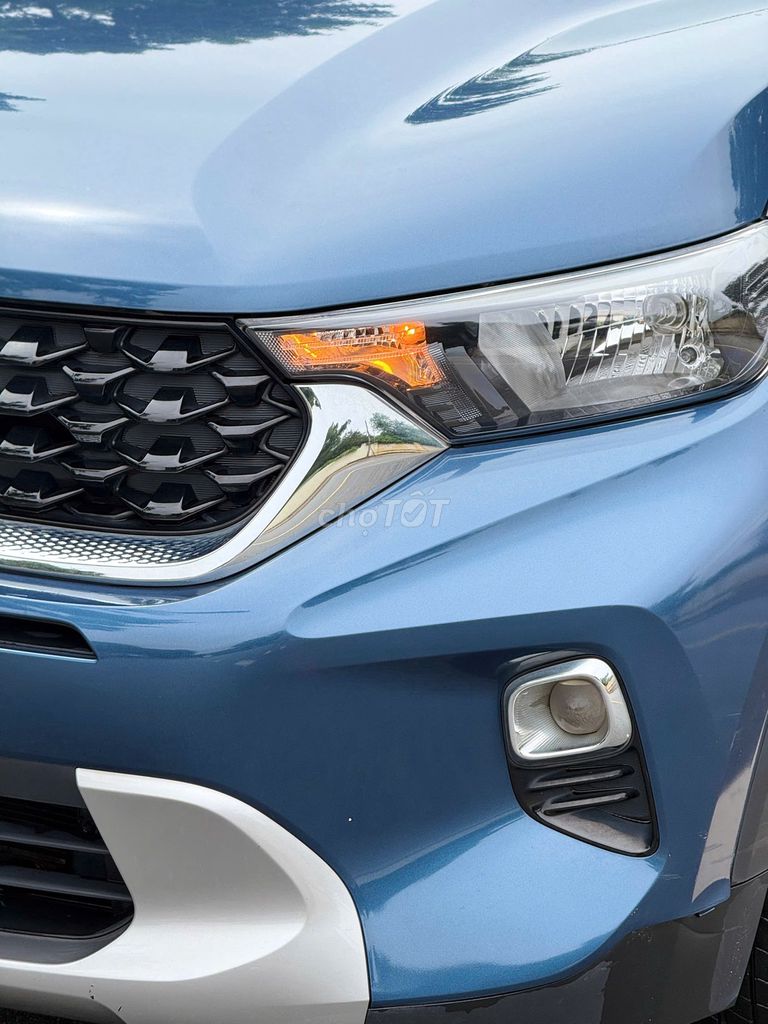 Kia Sonet 2021 màu xanh. Mua bán Ô tô tại Quận Long Biên Hà Nội được đăng bởi Long Biên Cars hình 5