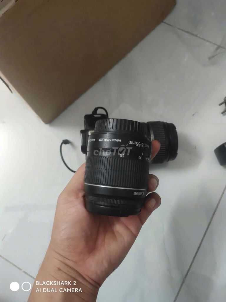Máy ảnh Canon 600D Kit 18-55mm f1.8 Đen. Mua bán Máy ảnh, Máy quay tại Quận 12 Tp Hồ Chí Minh được đăng bởi Đại Lâm Mộc hình 1