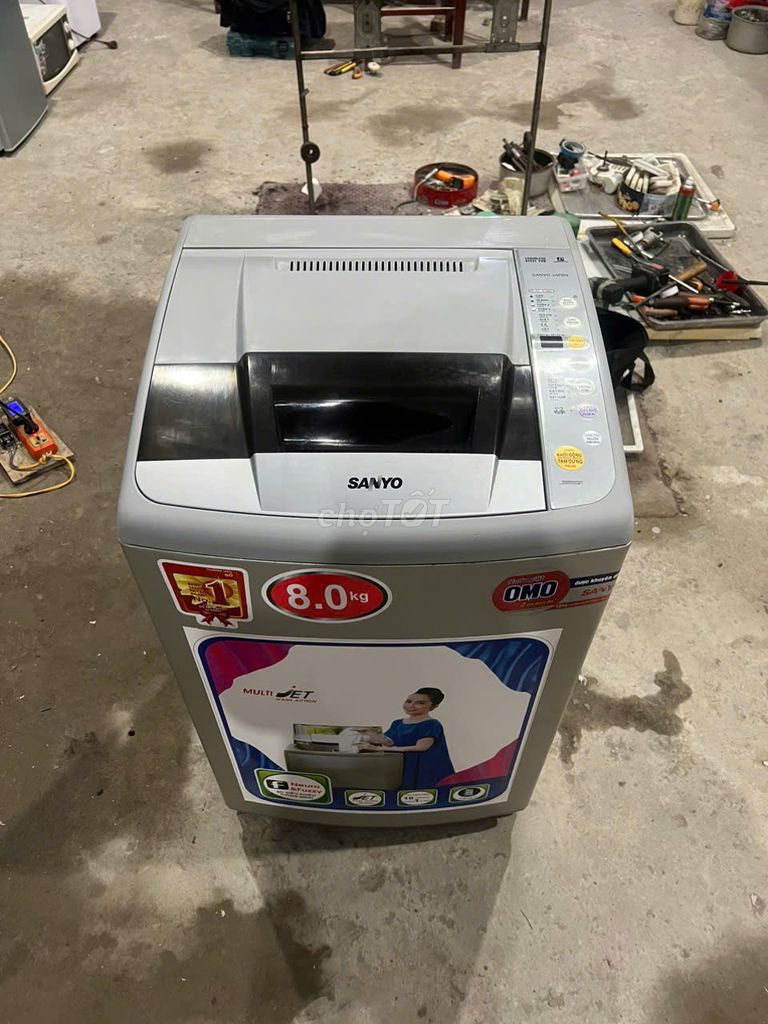 máy giặt sanyo aqua 8kg êm ngon. Mua bán Máy giặt tại Huyện Thanh Trì Hà Nội được đăng bởi e lê 286 nguyễn xiển hình 2