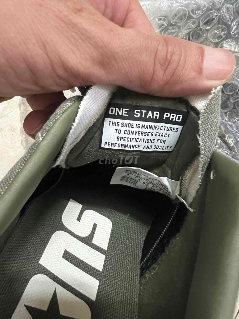 Giày thể thao Converse One Star Pro Xám 38. Mua bán Giày dép tại Thành phố Thủ Đức Tp Hồ Chí Minh được đăng bởi Phan Thị Ngân Nhi hình 1