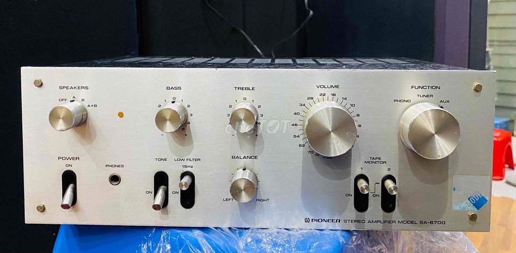Amply - Pioneer - SA - 6700. Mua bán Tivi, Âm thanh tại Quận Bắc Từ Liêm Hà Nội được đăng bởi Nguyễn Hoàng Anh hình 1