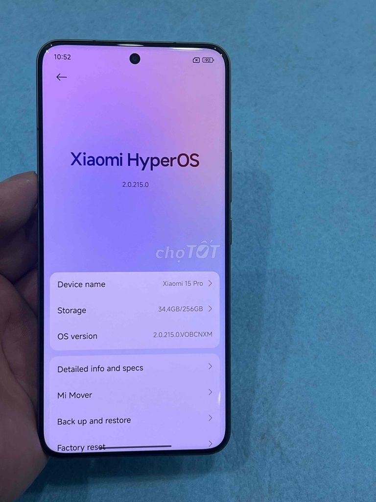 Xiaomi 15 Pro 12GB/256GB Xanh. Mua bán Điện thoại tại Quận Hoàng Mai Hà Nội được đăng bởi Nguyennoi hình 1