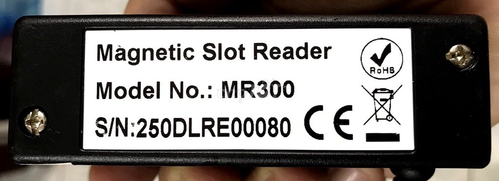 Đầu đọc thẻ từ Chính hãng MR-300 Đen. Mua bán Đồ dùng văn phòng tại Quận Phú Nhuận Tp Hồ Chí Minh được đăng bởi Hòa Lê 8 hình 1