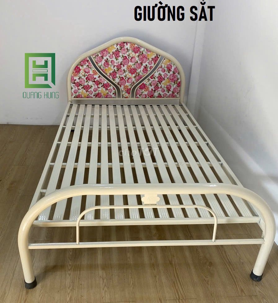 GIƯỜNG SẮT ỐNG TRÒN-GIƯỜNG SẮT--GIƯỜNG SẮT-GIƯỜNG=. Mua bán Giường, chăn ga gối nệm tại Thành phố Dĩ An Bình Dương được đăng bởi NỘI THẤT NHÀ XINH hình 1