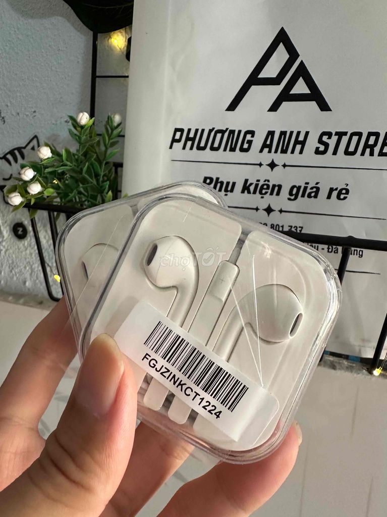 Tai Nghe Dây 3.5 Chính Hãng Apple IPhone Hàng 6S. Mua bán Tivi, Âm thanh tại Quận Liên Chiểu Đà Nẵng được đăng bởi Phương Anh Store hình 1