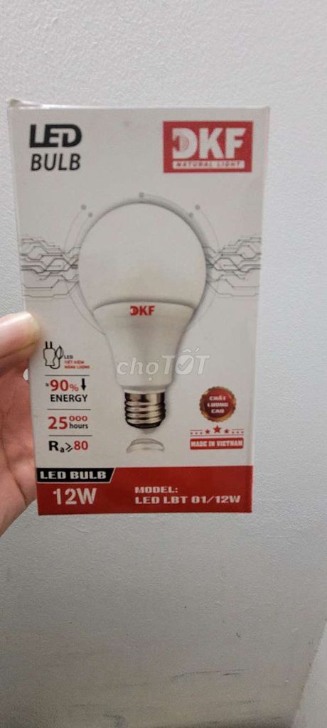 Bóng đèn LED DKF LED LBT 01/12W. Mua bán Đèn tại Quận Hai Bà Trưng Hà Nội được đăng bởi Tên chưa cung cấp hình 1