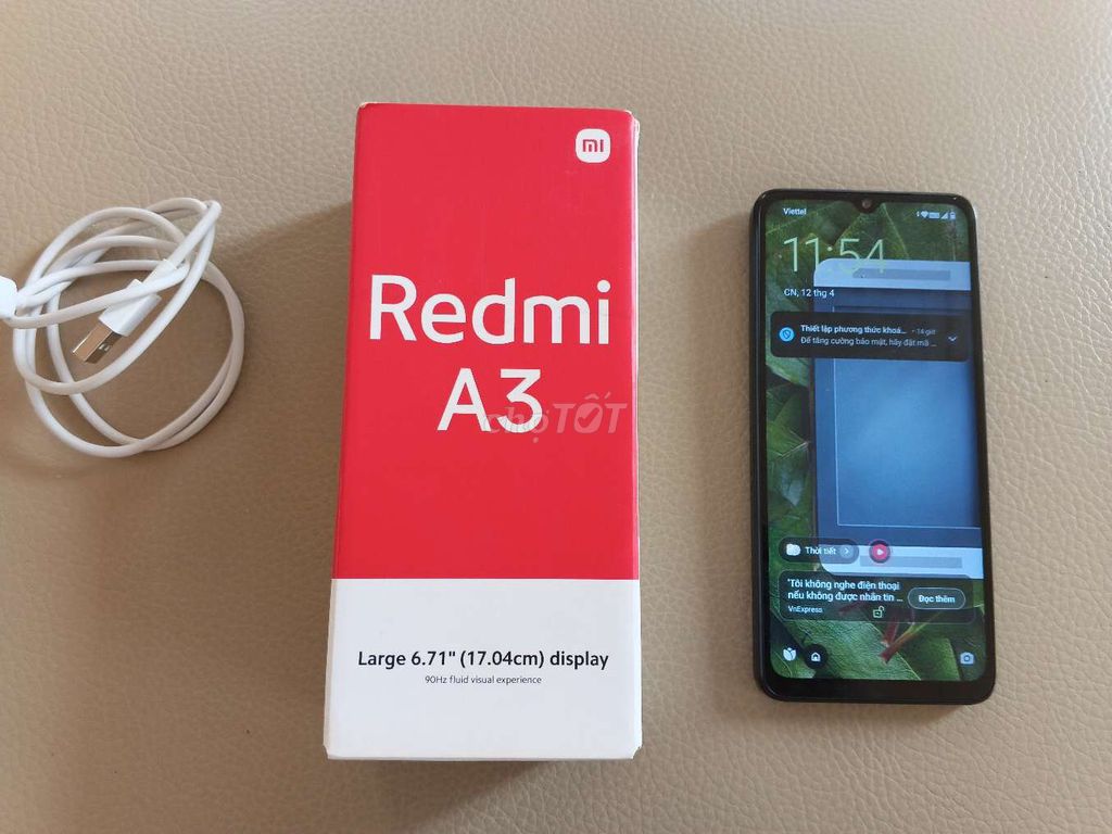 Xiaomi Redmi A3 64GB Đen Mới. Mua bán Điện thoại tại Huyện Đông Hưng Thái Bình được đăng bởi An Nhiên hình 1