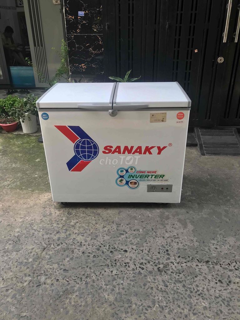 Tủ đông Sanaky inverter 200 lít hiệu sanaky. Mua bán Tủ lạnh tại Quận 11 Tp Hồ Chí Minh được đăng bởi THẢO MY hình 1