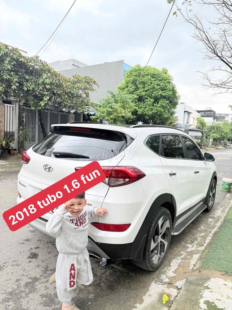 Hyundai Tucson 2018 1.6 Turbo Full Trắng. Mua bán Ô tô tại Quận Liên Chiểu Đà Nẵng được đăng bởi Bo auto xe lướt đà nẵng  hình 3