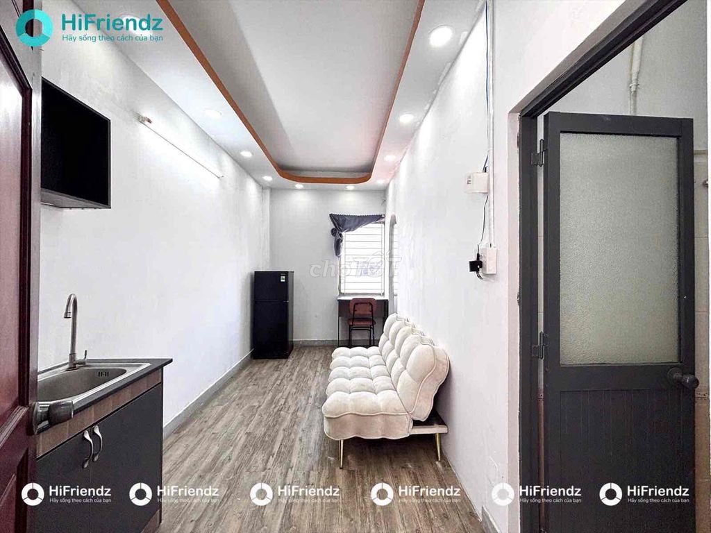 1 PHÒNG NGỦ TÁCH BẾP - FULL NT - GẦN ETOWN CỘNG HOÀ