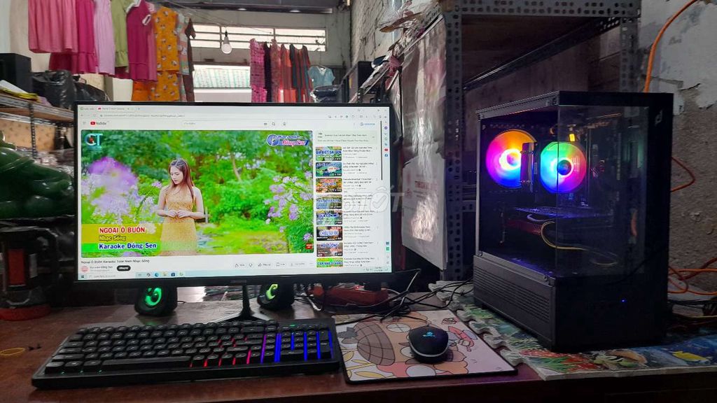 Bộ máy chơi Gata5, đột kích, Fifa....max settings. Mua bán Máy tính để bàn tại Thành phố Mỹ Tho Tiền Giang được đăng bởi Vi Tính Lâm Ngân hình 1