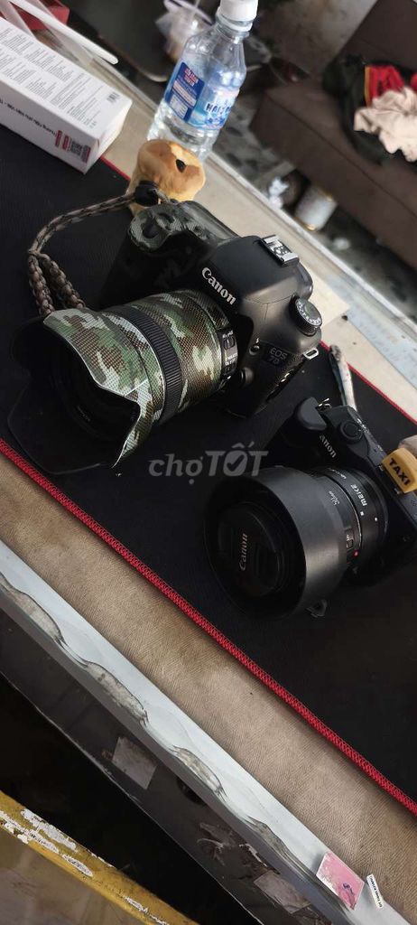 Máy ảnh Canon 7D Đen. Mua bán Máy ảnh, Máy quay tại Huyện Cầu Ngang Trà Vinh được đăng bởi Đình Khang hình 1