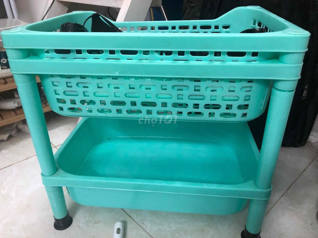 Kệ nhựa Xanh ngọc dễ lau chùi. Mua bán Tủ, kệ gia đình tại Quận 7 Tp Hồ Chí Minh được đăng bởi joojoo hình 1