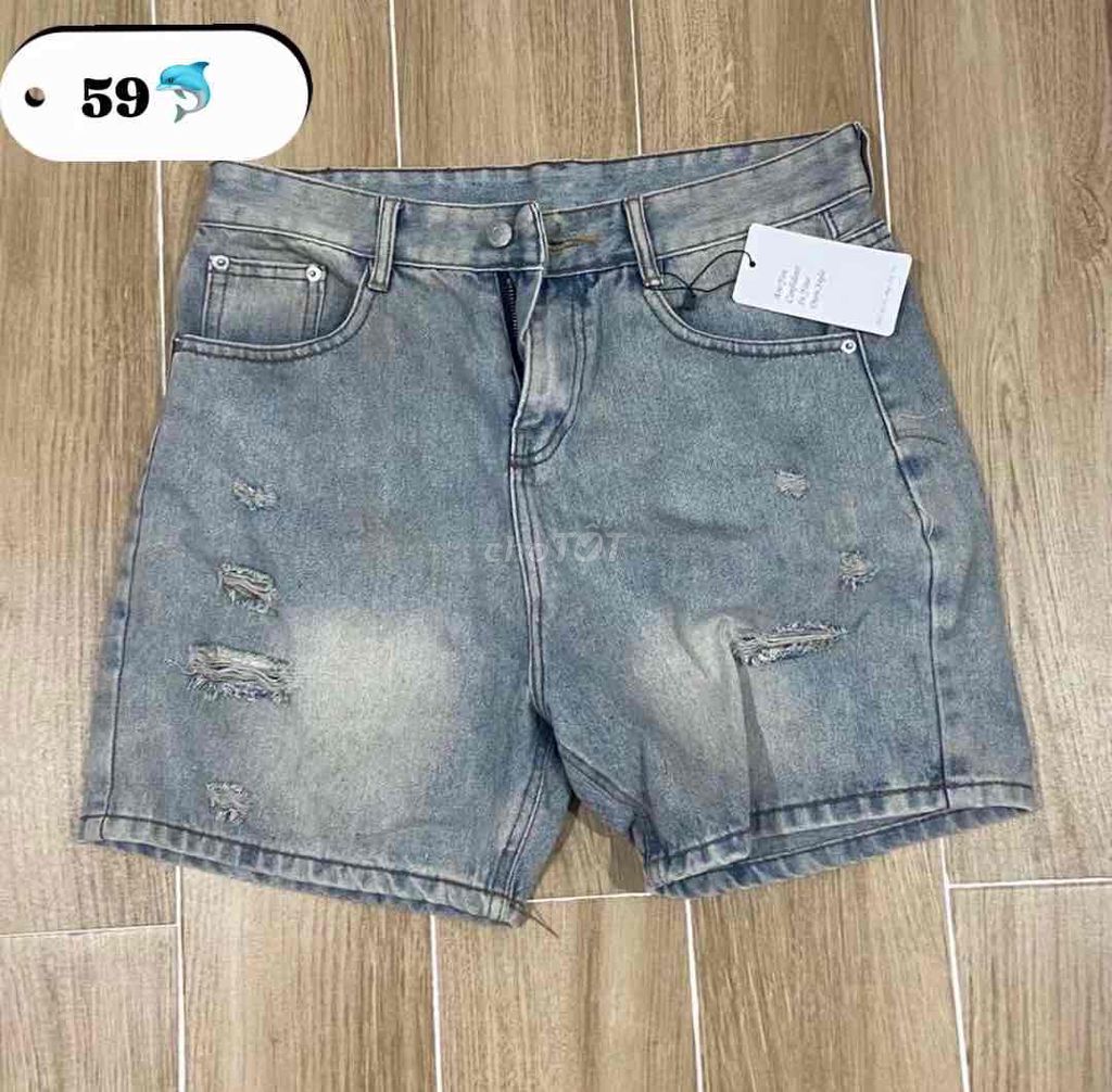 Quần short Jean unisex rách cá tính. Mua bán Quần áo tại Thành phố Phan Thiết Bình Thuận được đăng bởi Nguyễn Thi Kim Ngân hình 1