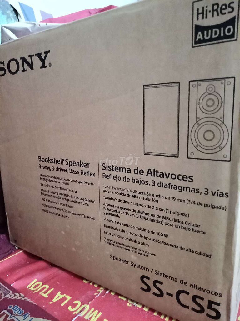 Loa bookshelf Sony SS-CS5 japan. Mua bán Tivi, Âm thanh tại Quận Hai Bà Trưng Hà Nội được đăng bởi Đức  Toàn  hình 1