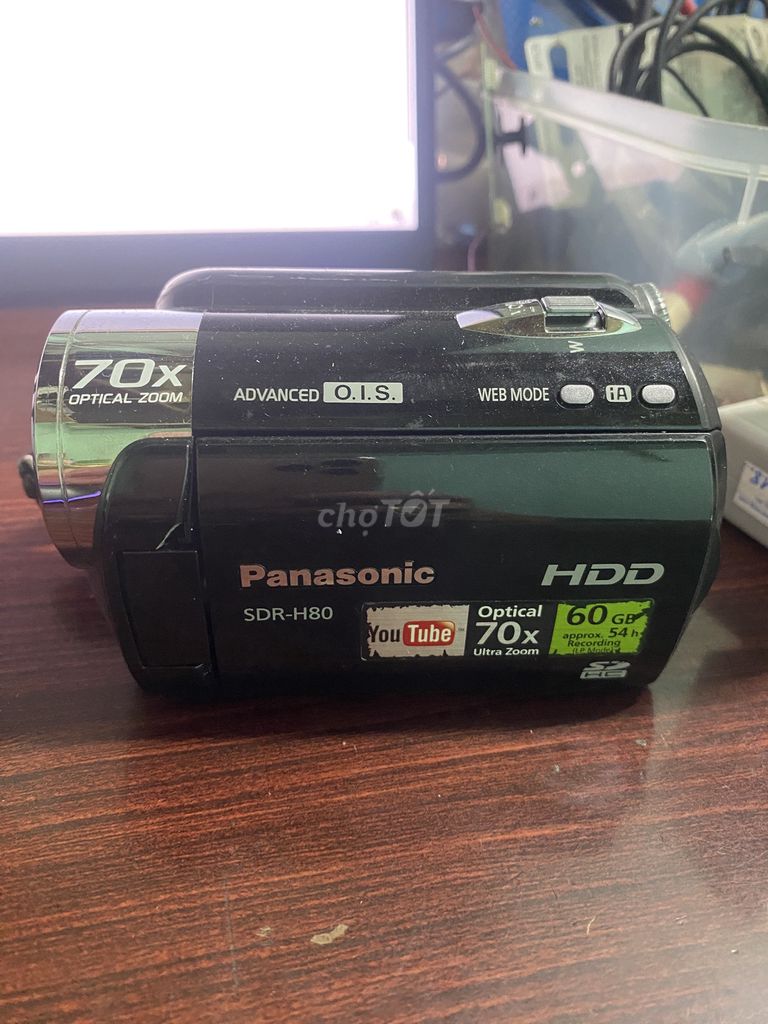 Máy quay phim Panasonic SDR-H80 Đen. Mua bán Máy ảnh, Máy quay tại Quận 6 Tp Hồ Chí Minh được đăng bởi Quang hình 1