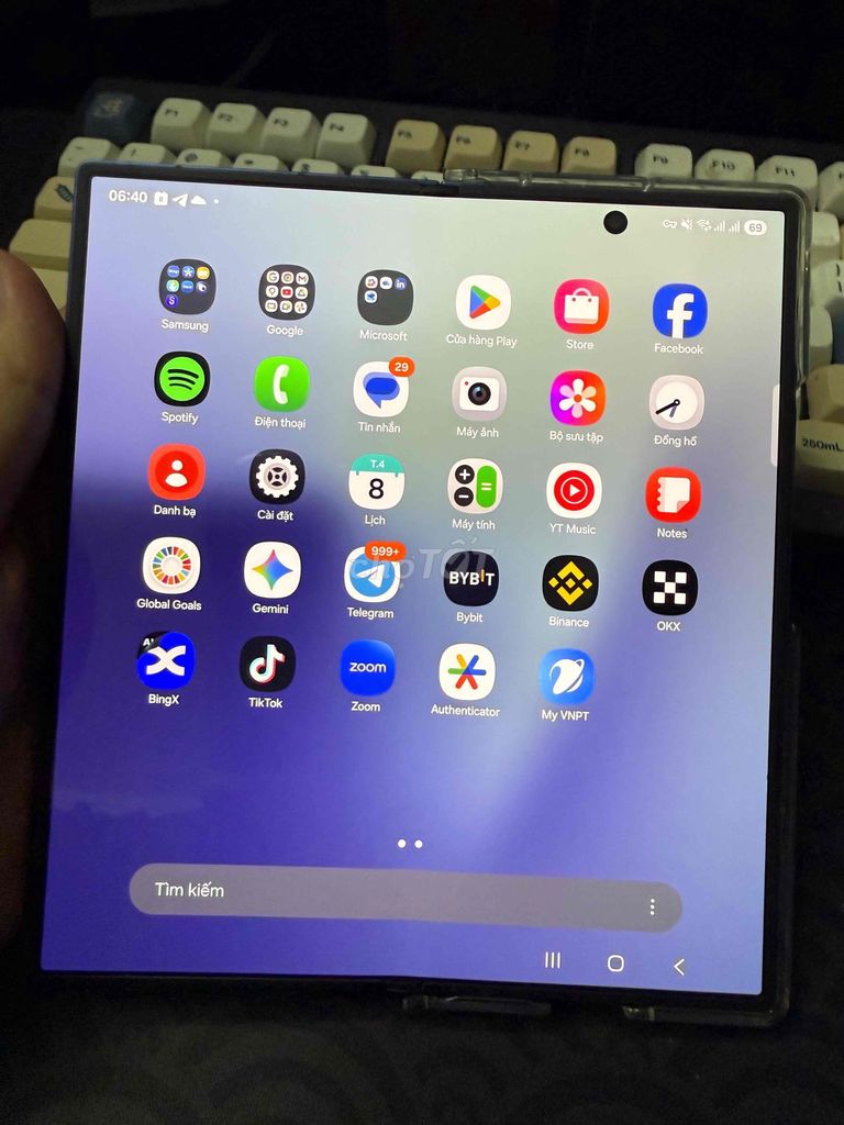 Samsung Z Fold 7 Xanh 512GB 2 Sim. Mua bán Điện thoại tại Quận Hai Bà Trưng Hà Nội được đăng bởi Nguyễn Việt Tiến hình 1