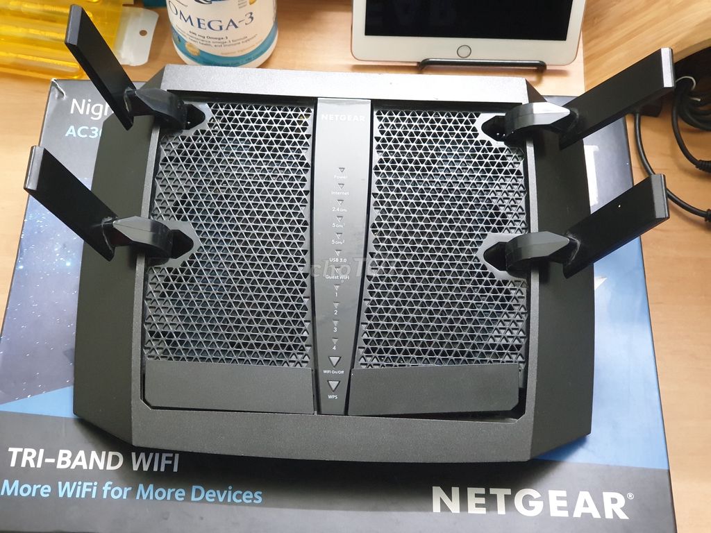 0917195506 - Wifi chuyên dụng Netgear AC3200 tốc độ 3200Mbps
