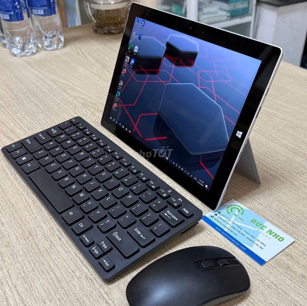 Surface 3,10.8"Cảm ứng,nhẹ 0,6Kg,Pin4h_2in1_Y hình. Mua bán Laptop tại Quận Thanh Khê Đà Nẵng được đăng bởi Laptop 2nd bao bền giá rẻ  hình 1