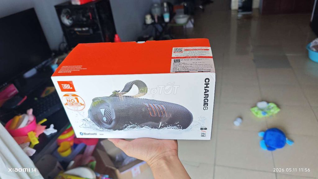 Loa Bluetooth JBL Charge 6 Đen Mới. Mua bán Tivi, Âm thanh tại Quận Sơn Trà Đà Nẵng được đăng bởi Nghĩa hình 1
