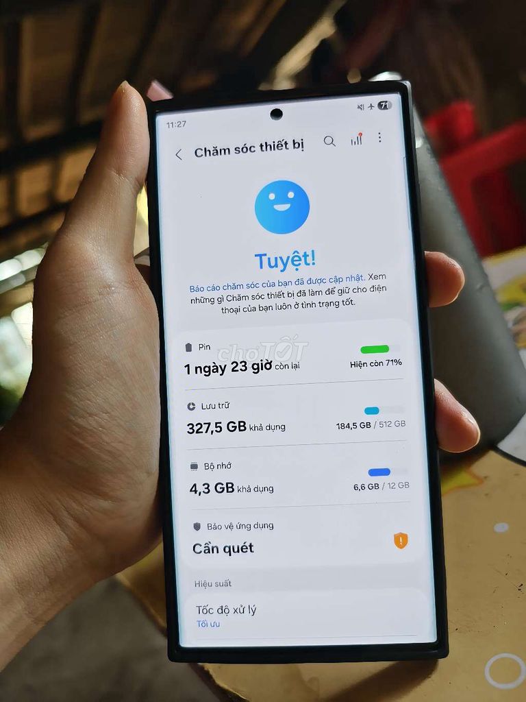 Samsung S22 Ultra 512GB Trắng. Mua bán Điện thoại tại Thành phố Châu Đốc An Giang được đăng bởi phong hình 1