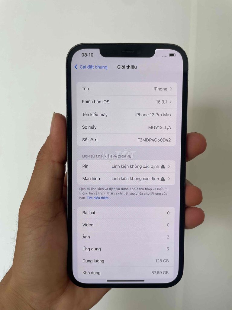 Apple iPhone 12 Pro Max 128GB Xanh. Mua bán Điện thoại tại Quận Ô Môn Cần Thơ được đăng bởi nguyễn hình 1